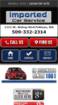Mobile Screenshot of importedcarservices.com