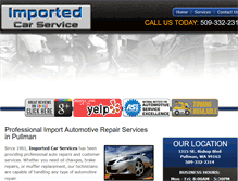 Tablet Screenshot of importedcarservices.com